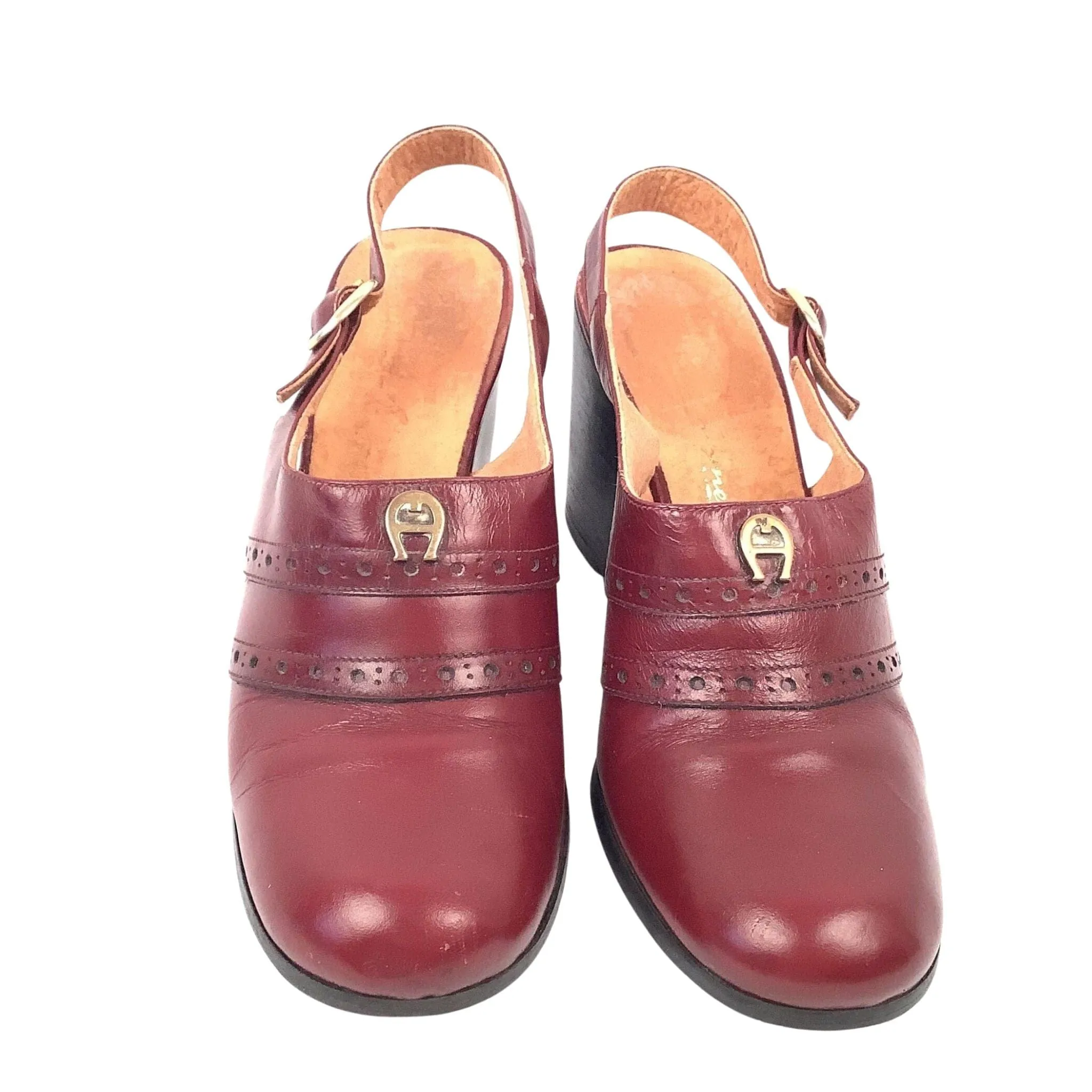 Aigner Brogue Wedges