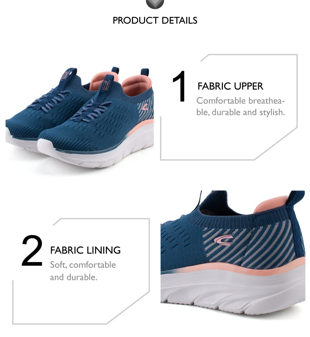 camel active Women Leanne Sneakers shoes - 762305-YS01SV-4-BLUE