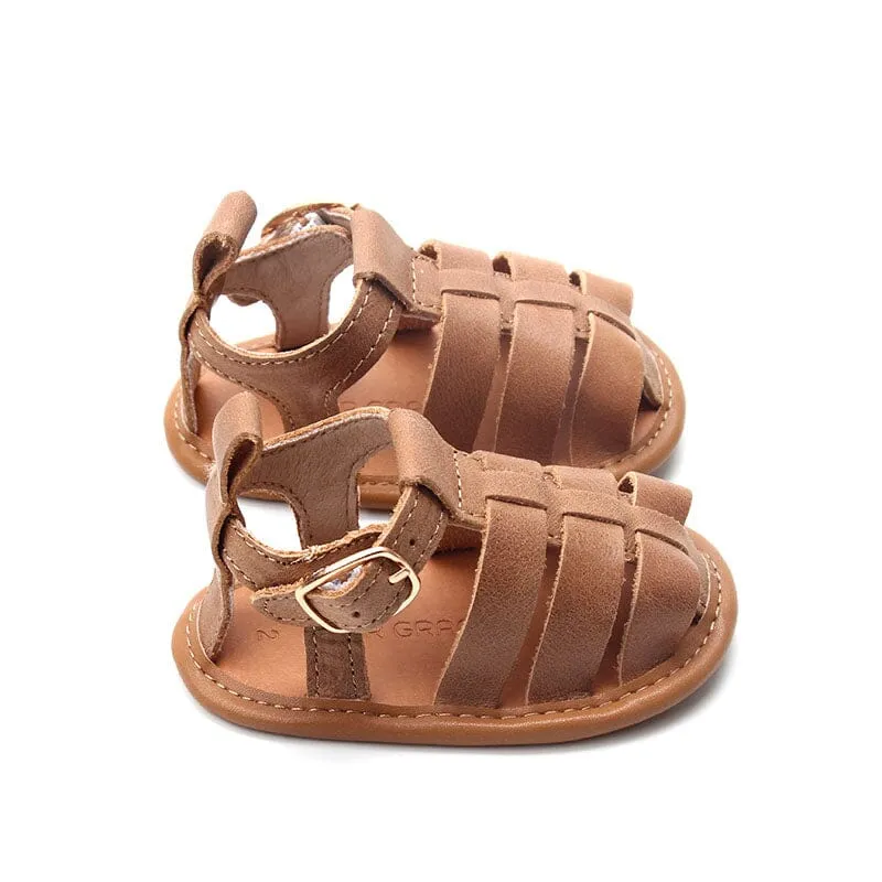 Camel - Fisherman Sandal - US Size 2-4 - Soft Sole