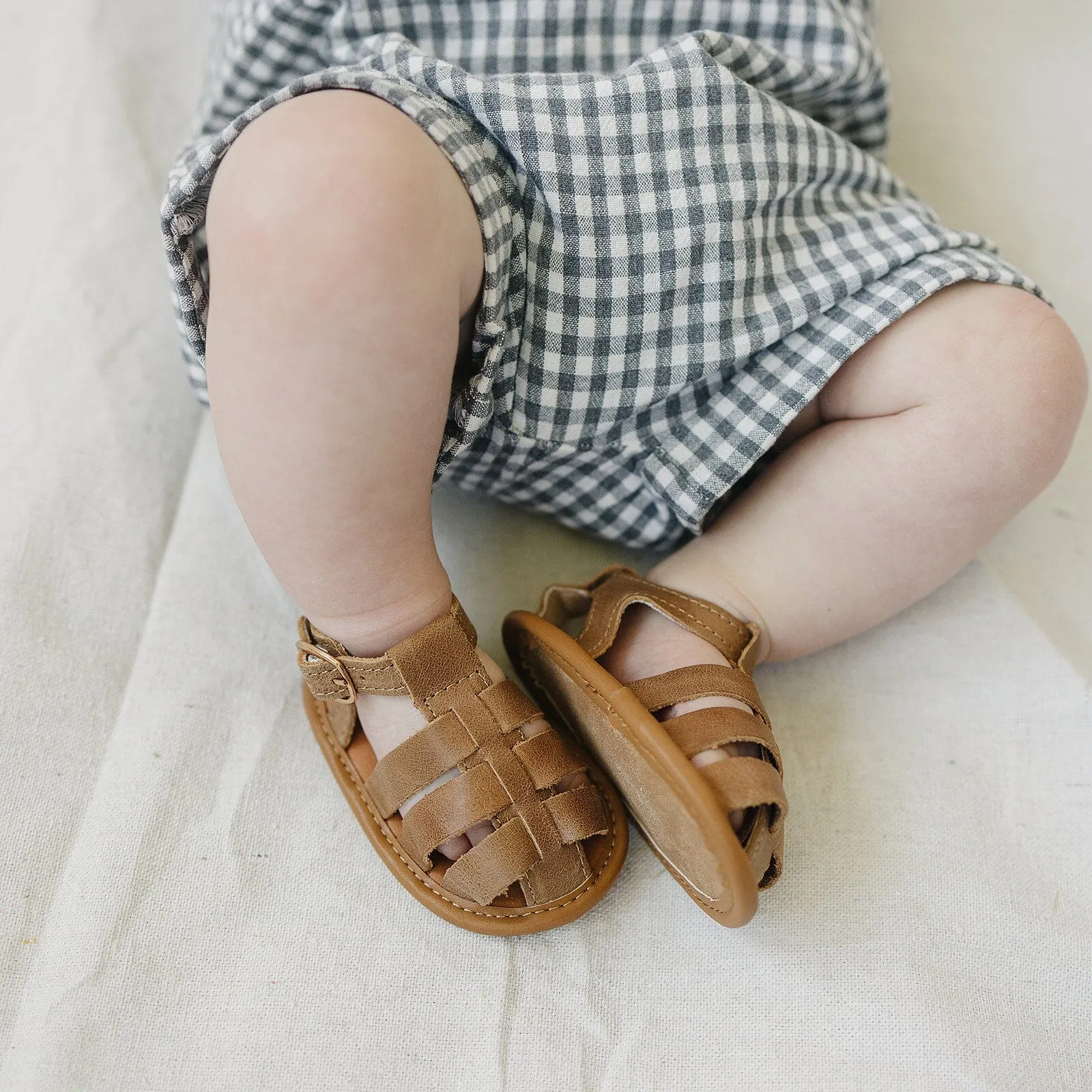 Camel - Fisherman Sandal - US Size 2-4 - Soft Sole