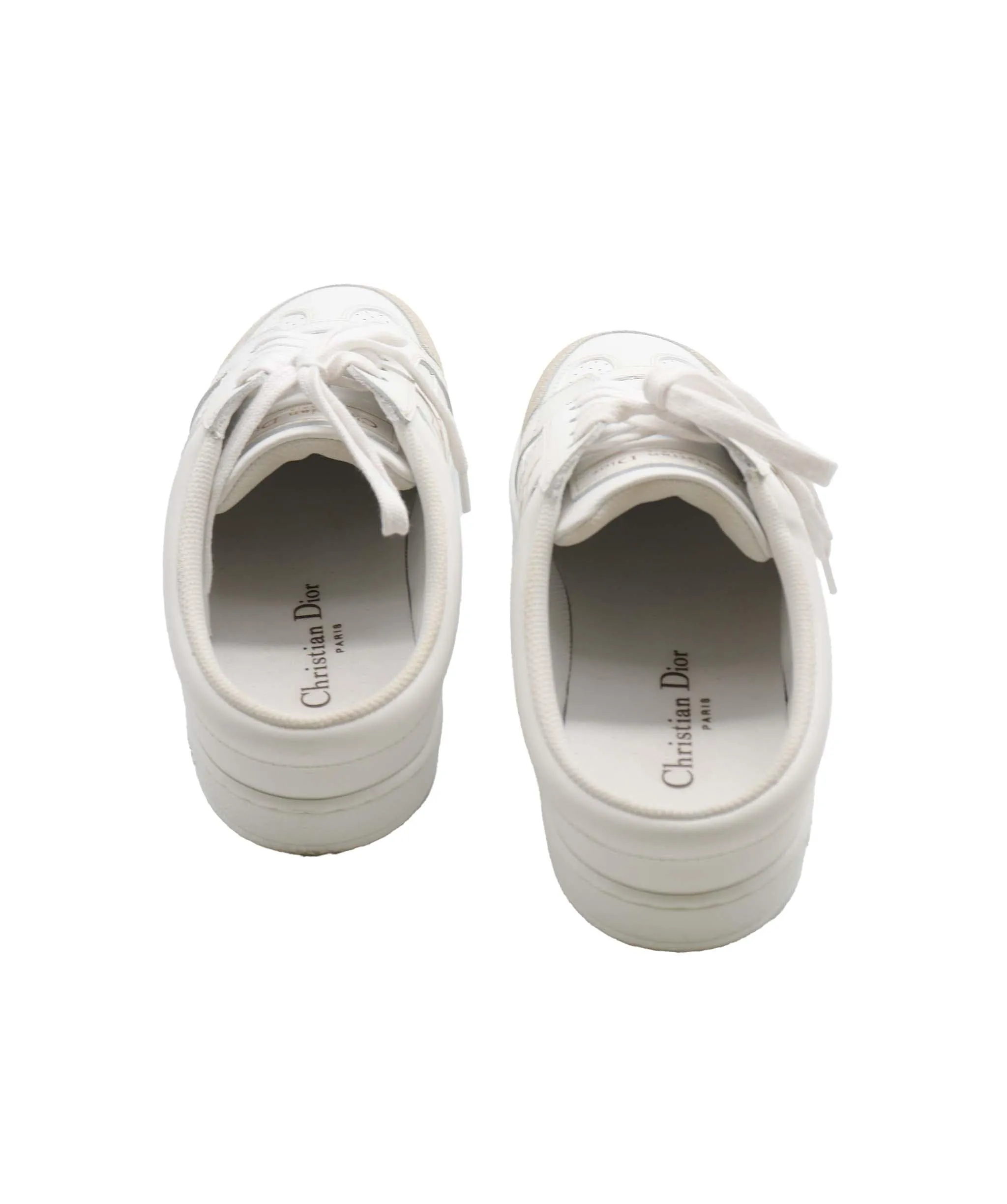 Christian Dior White Star Slip On Sneakers Size 36 SKC1859