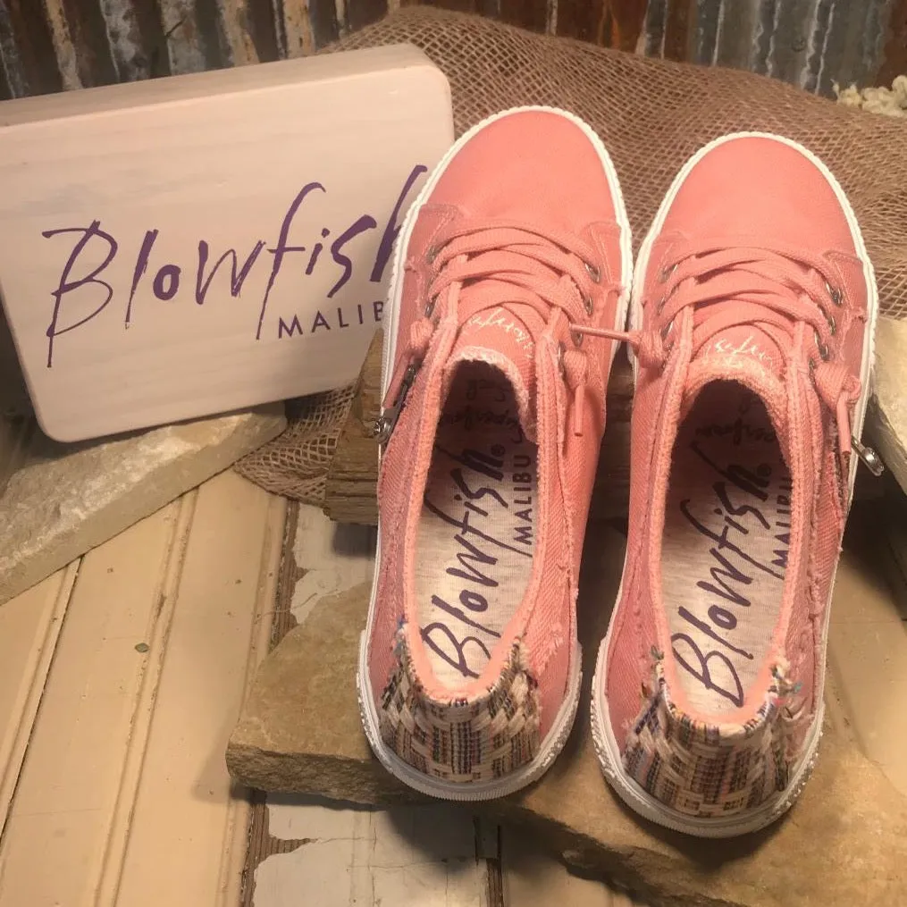 Dusty Pink Smoked Fruit Slip On Sneaker