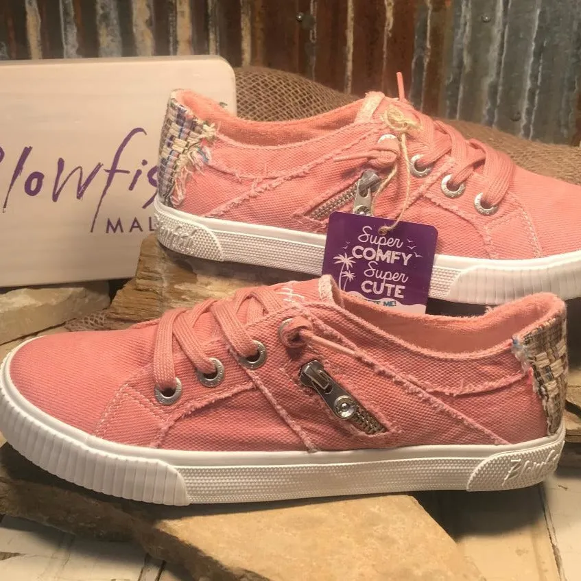 Dusty Pink Smoked Fruit Slip On Sneaker