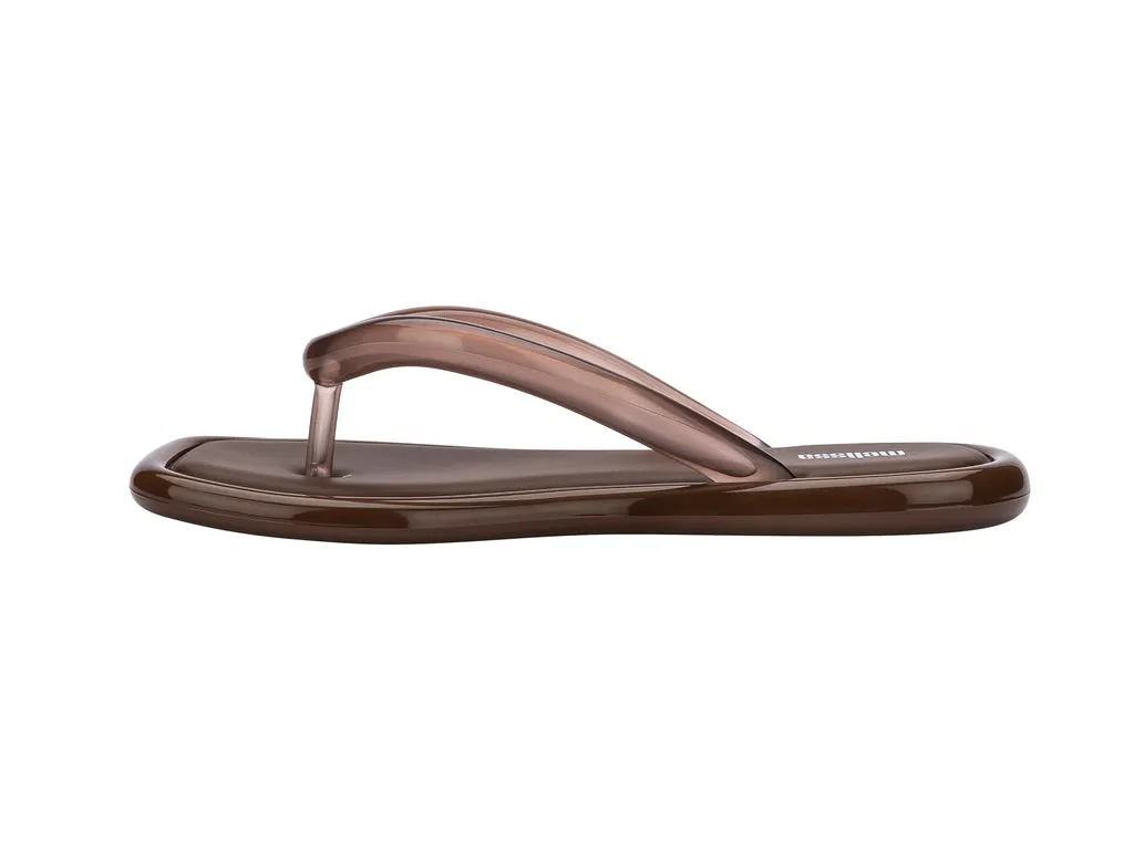 Melissa Airbubble AD Brown Thong Flip-Flops