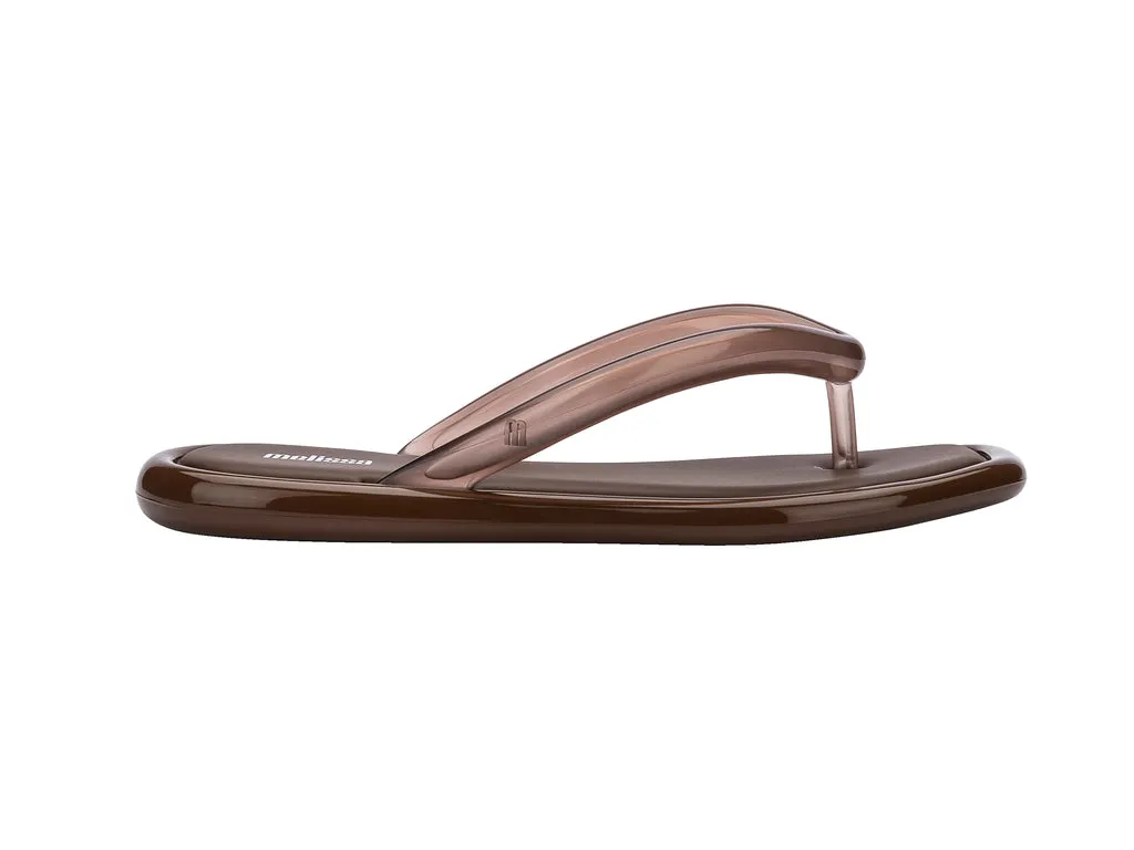 Melissa Airbubble AD Brown Thong Flip-Flops