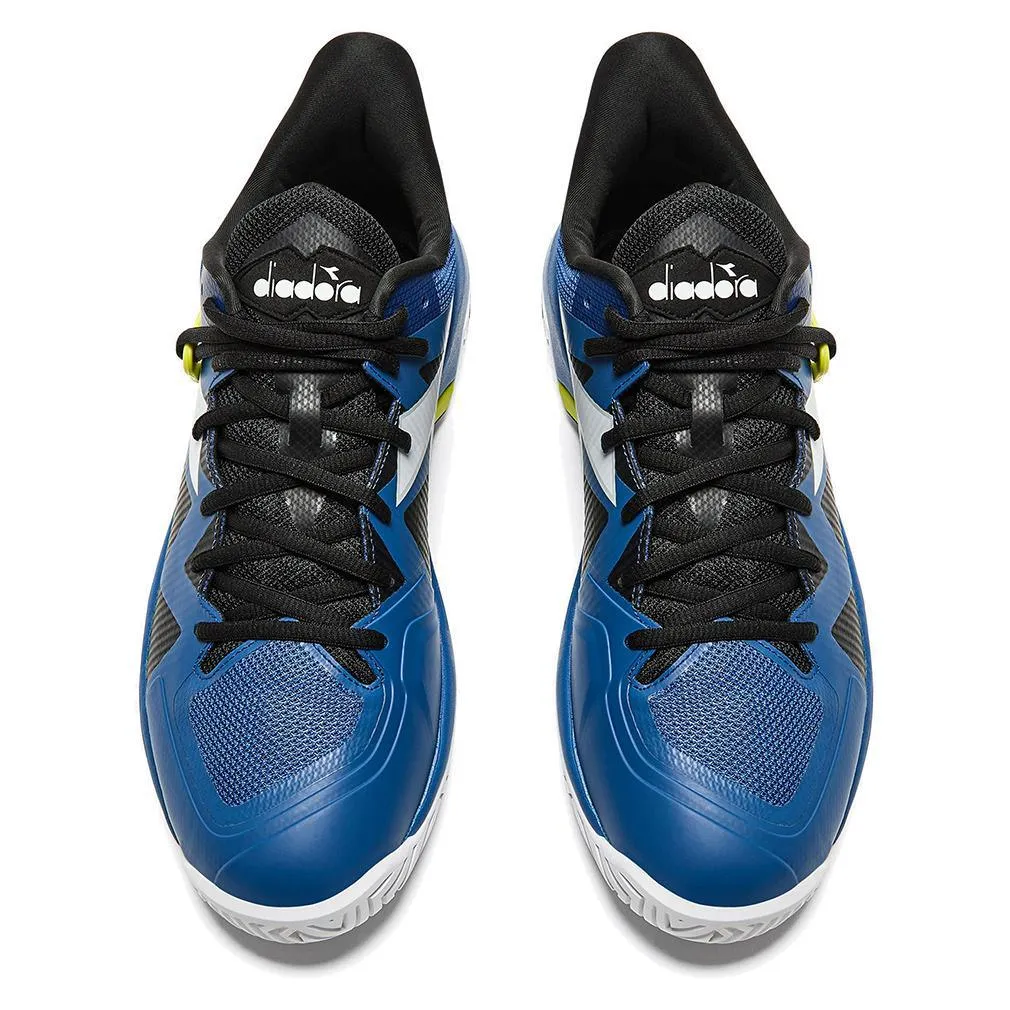 Men's B.Icon 2 AG Tennis Shoes Deja Vu Blue and Black