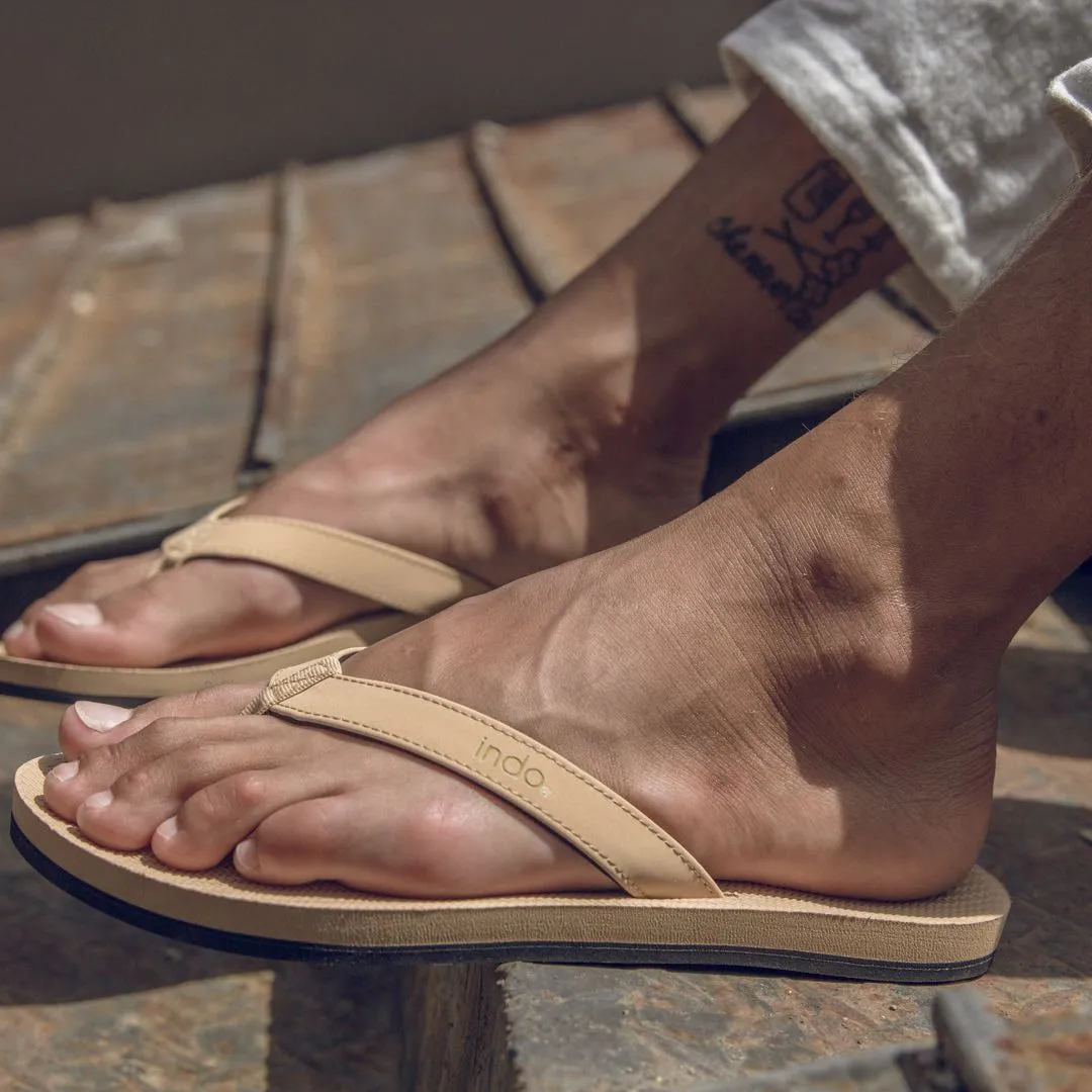 Men’s Flip Flops - Light Soil