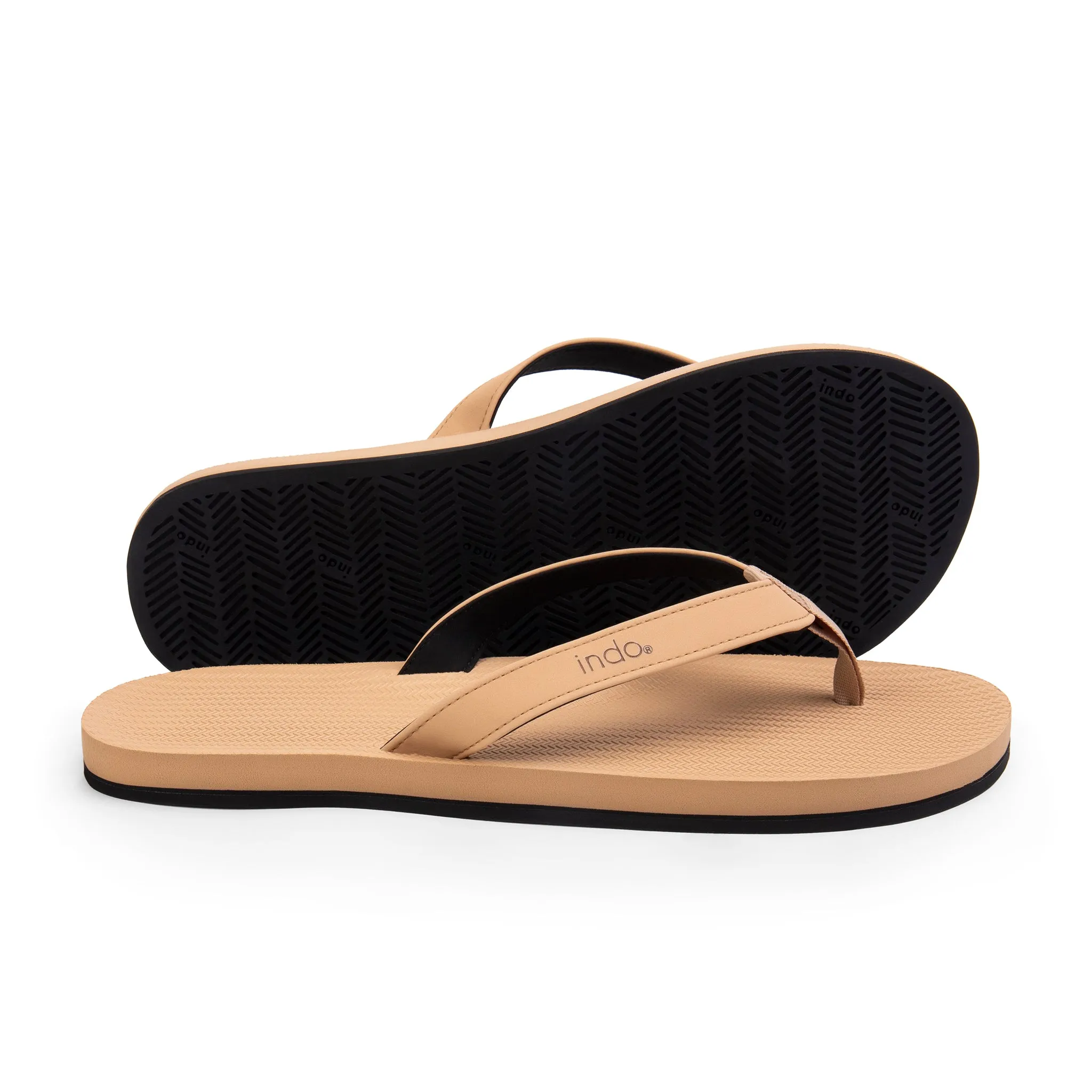 Men’s Flip Flops - Light Soil