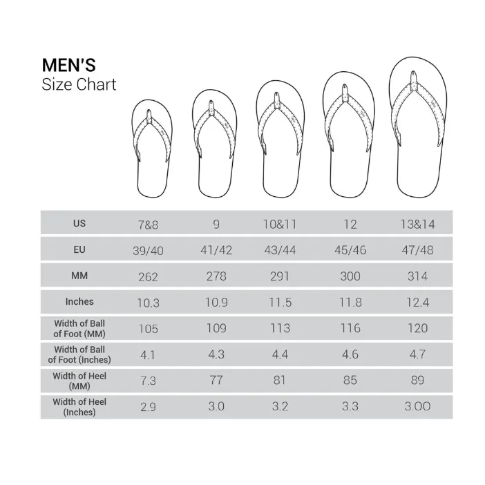 Men’s Flip Flops - Light Soil