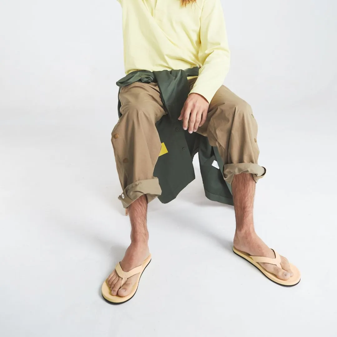 Men’s Flip Flops - Light Soil