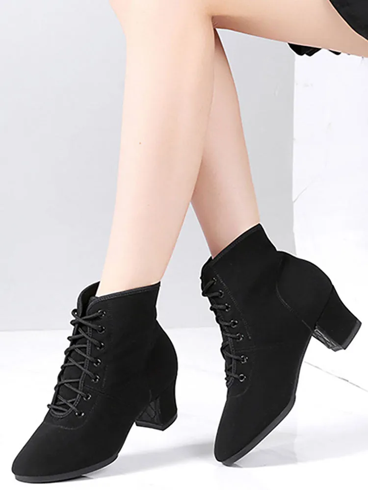 Outdoor Dance Boots Dance Performance Shoes