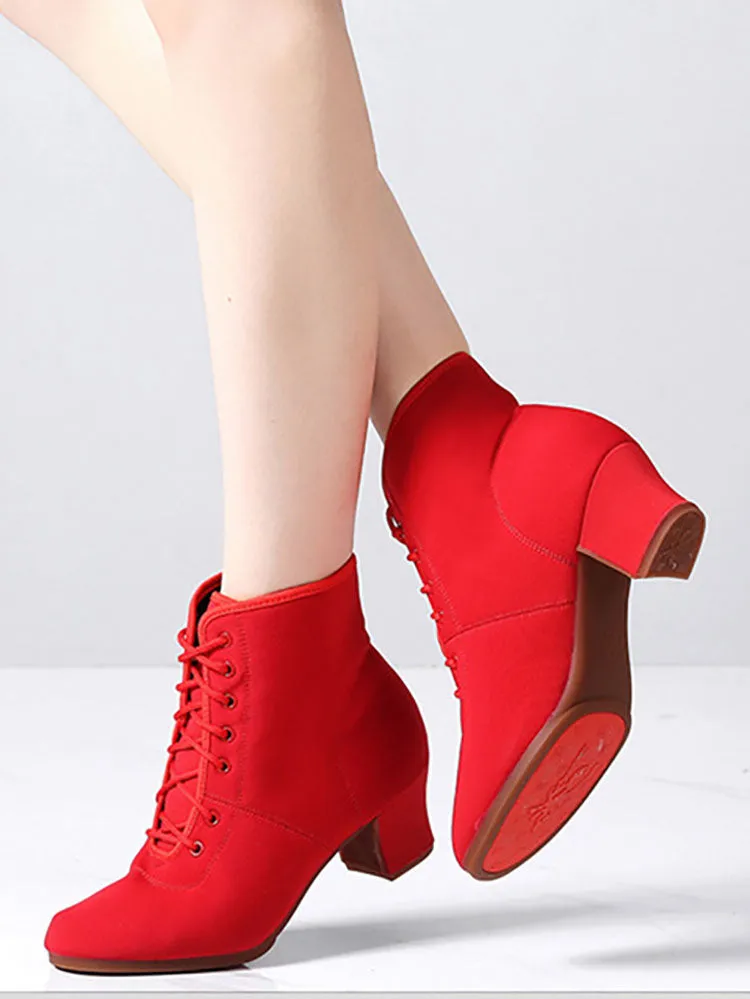 Outdoor Dance Boots Dance Performance Shoes