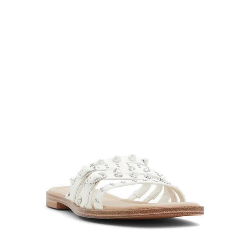 Pearlyne Women'S Flat Sandals - White