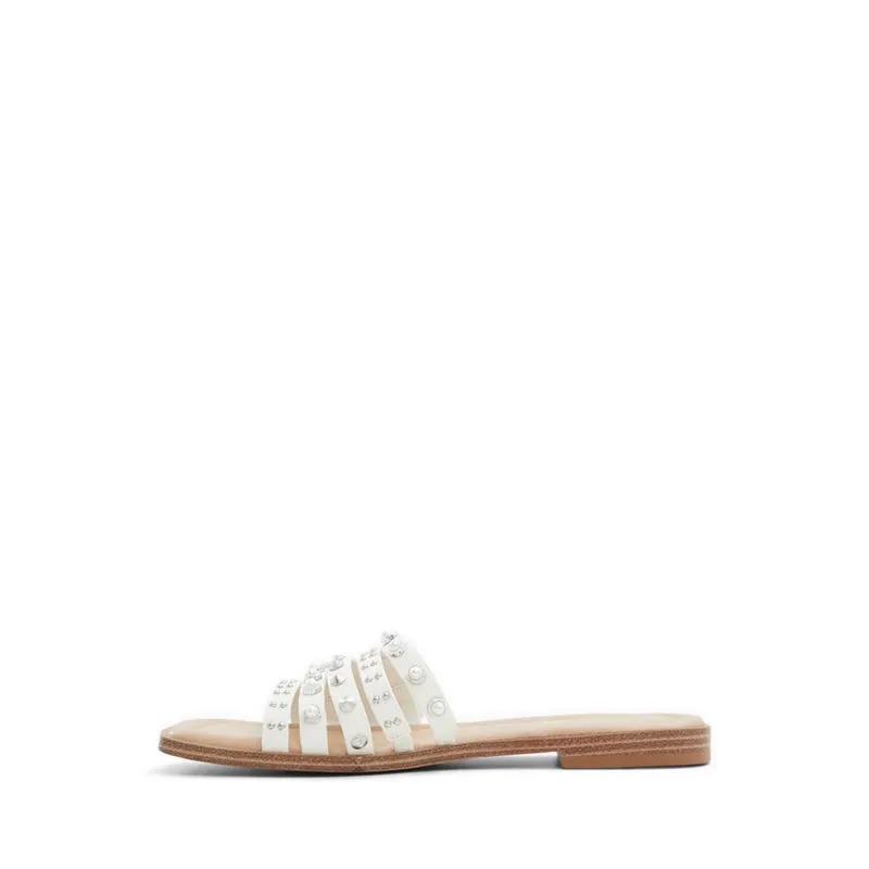 Pearlyne Women'S Flat Sandals - White