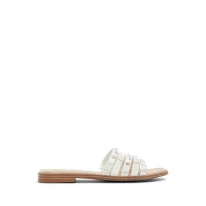 Pearlyne Women'S Flat Sandals - White