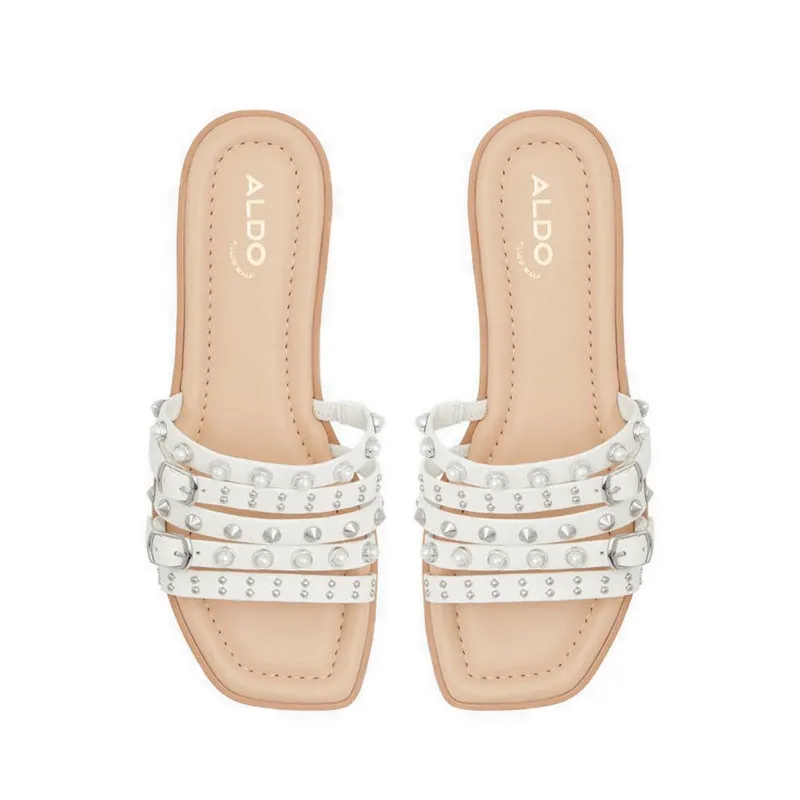 Pearlyne Women'S Flat Sandals - White