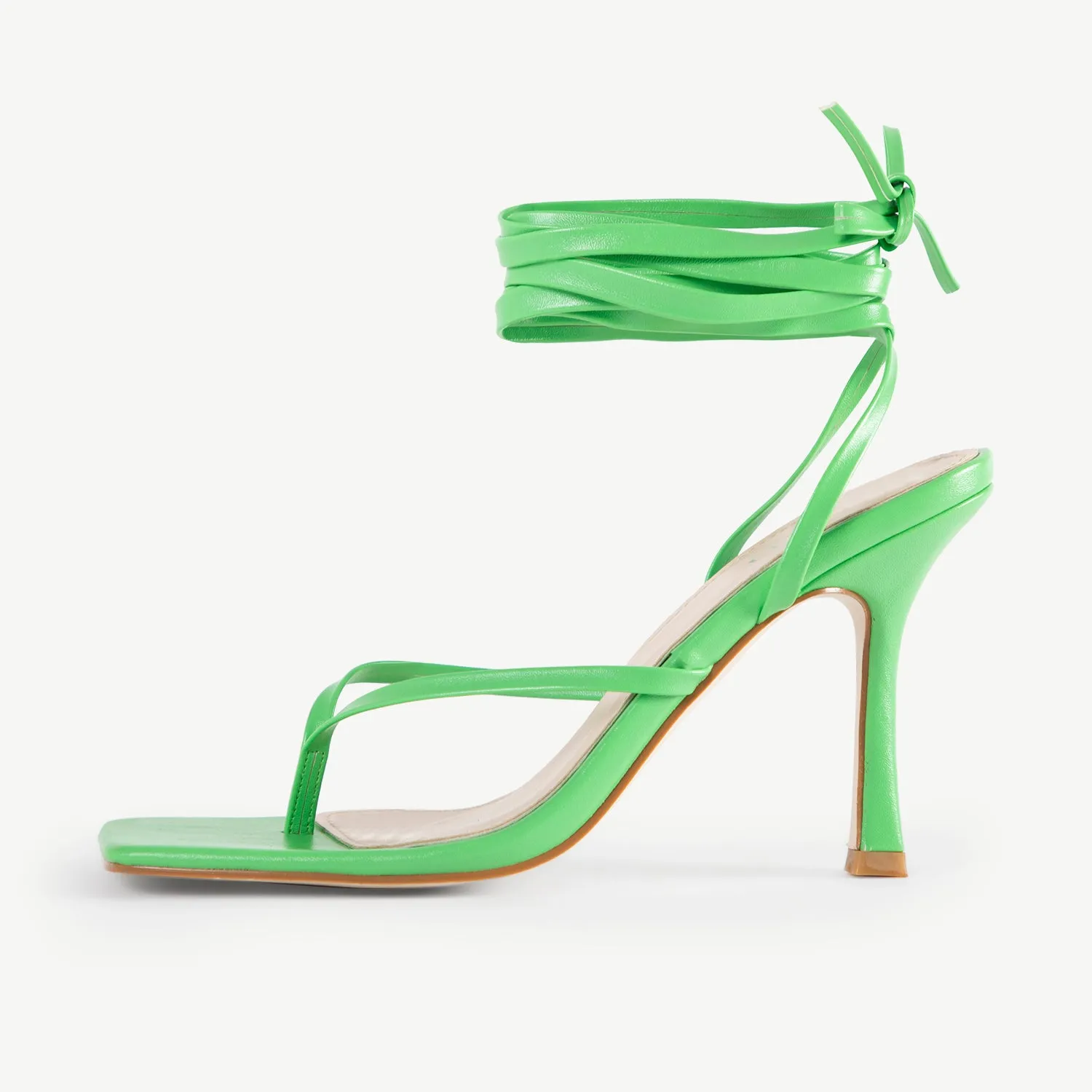 RAID Yohana Strappy Sandal In Green