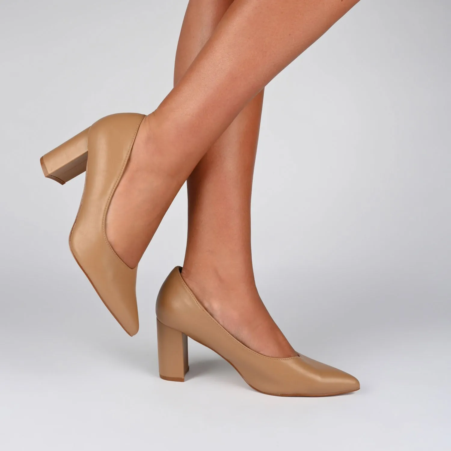SIMONNE WARM SHADE PUMP HEELS IN NARROW