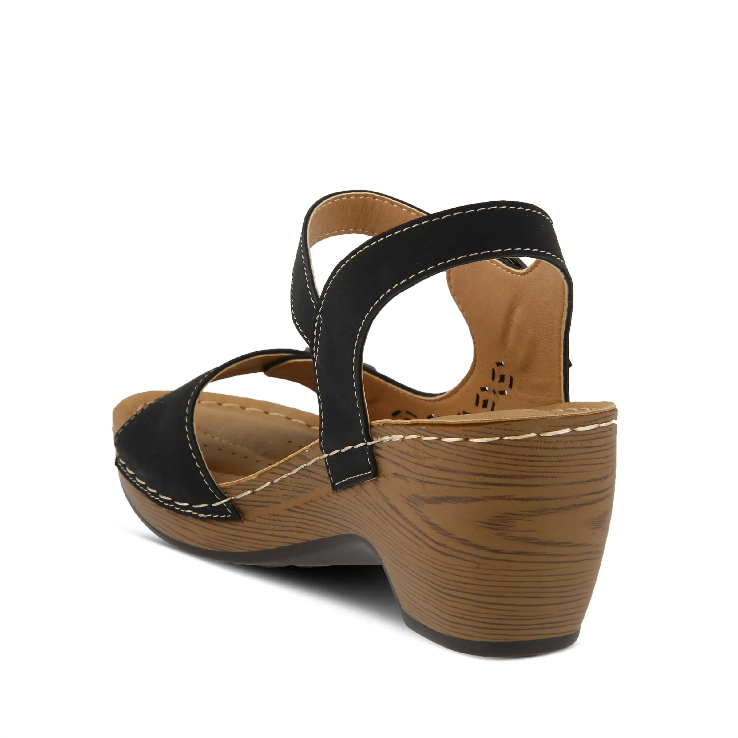 Spring Step Shoes  Patrizia Shantay Sandals Women's Vegan Leather Wedge