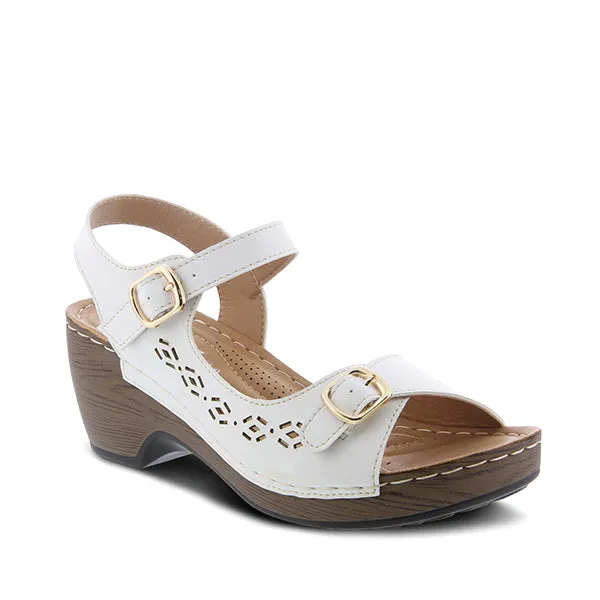 Spring Step Shoes  Patrizia Shantay Sandals Women's Vegan Leather Wedge