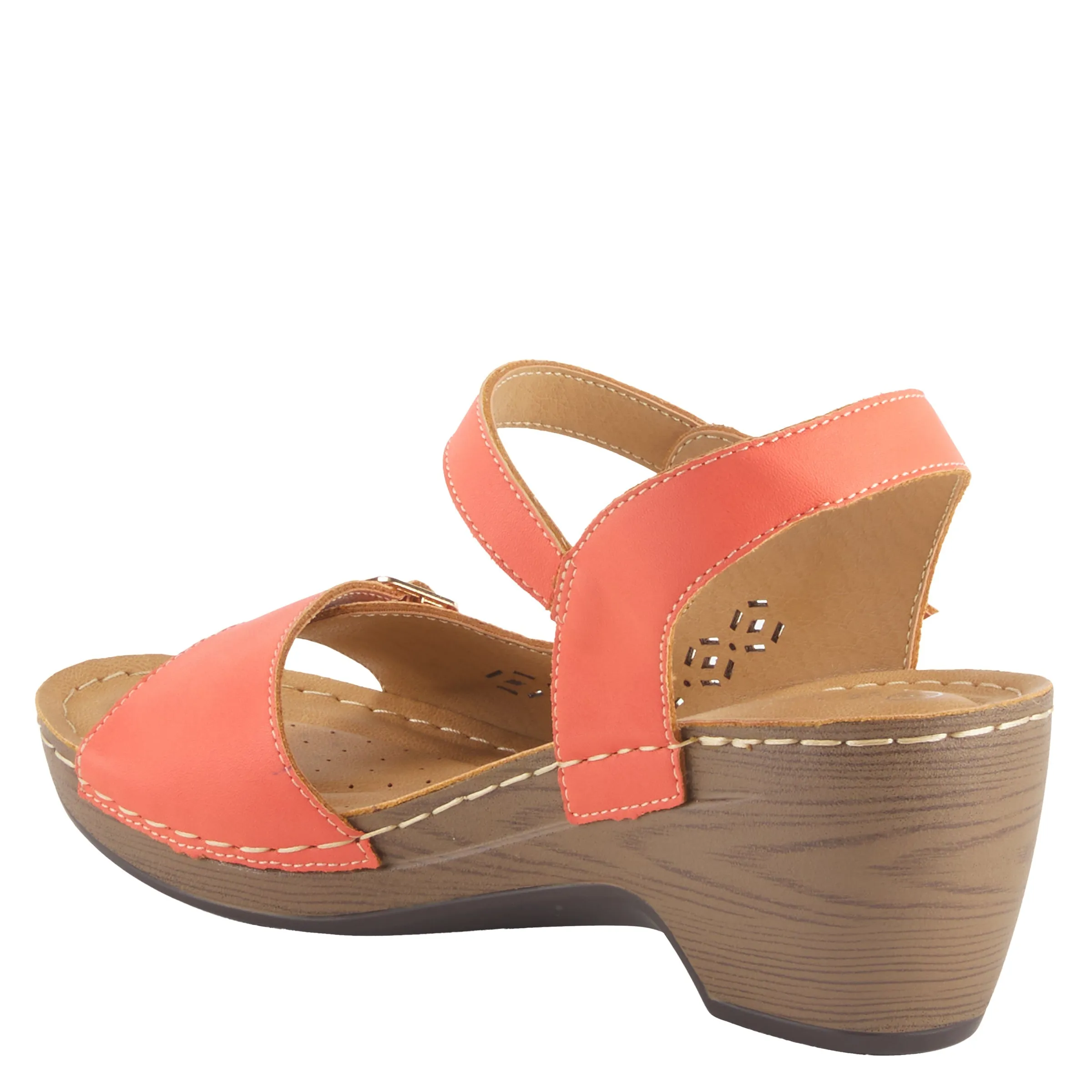 Spring Step Shoes  Patrizia Shantay Sandals Women's Vegan Leather Wedge