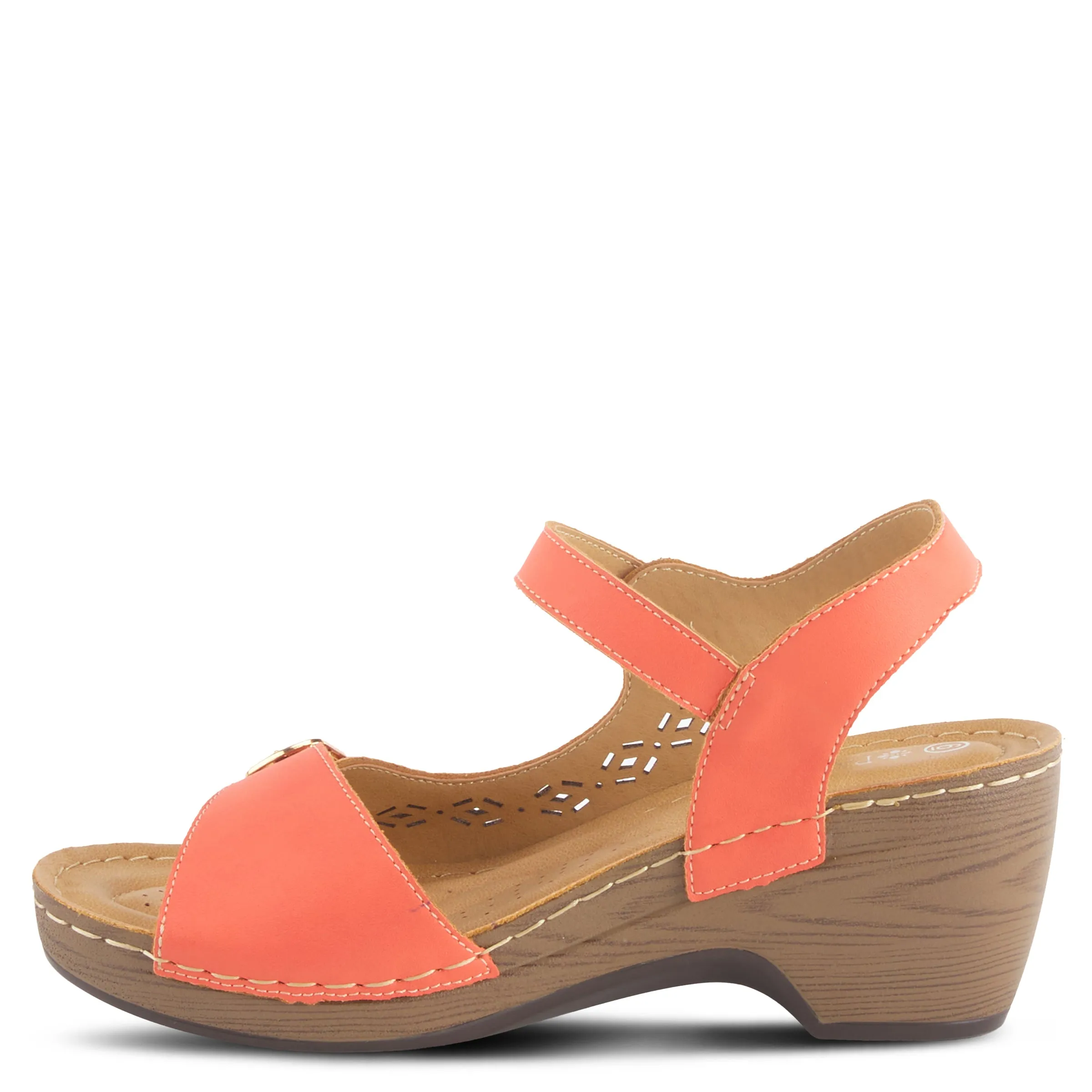 Spring Step Shoes  Patrizia Shantay Sandals Women's Vegan Leather Wedge