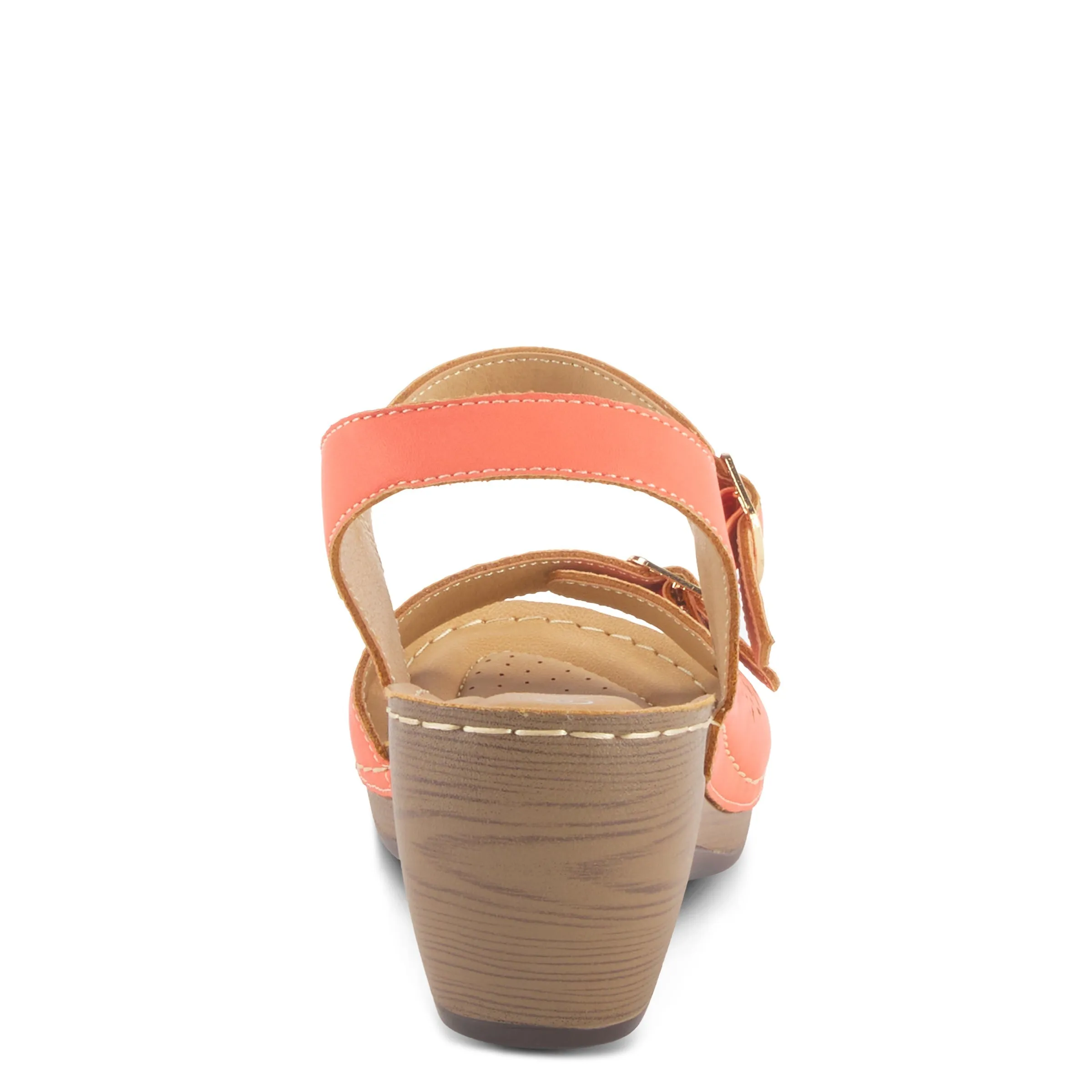 Spring Step Shoes  Patrizia Shantay Sandals Women's Vegan Leather Wedge