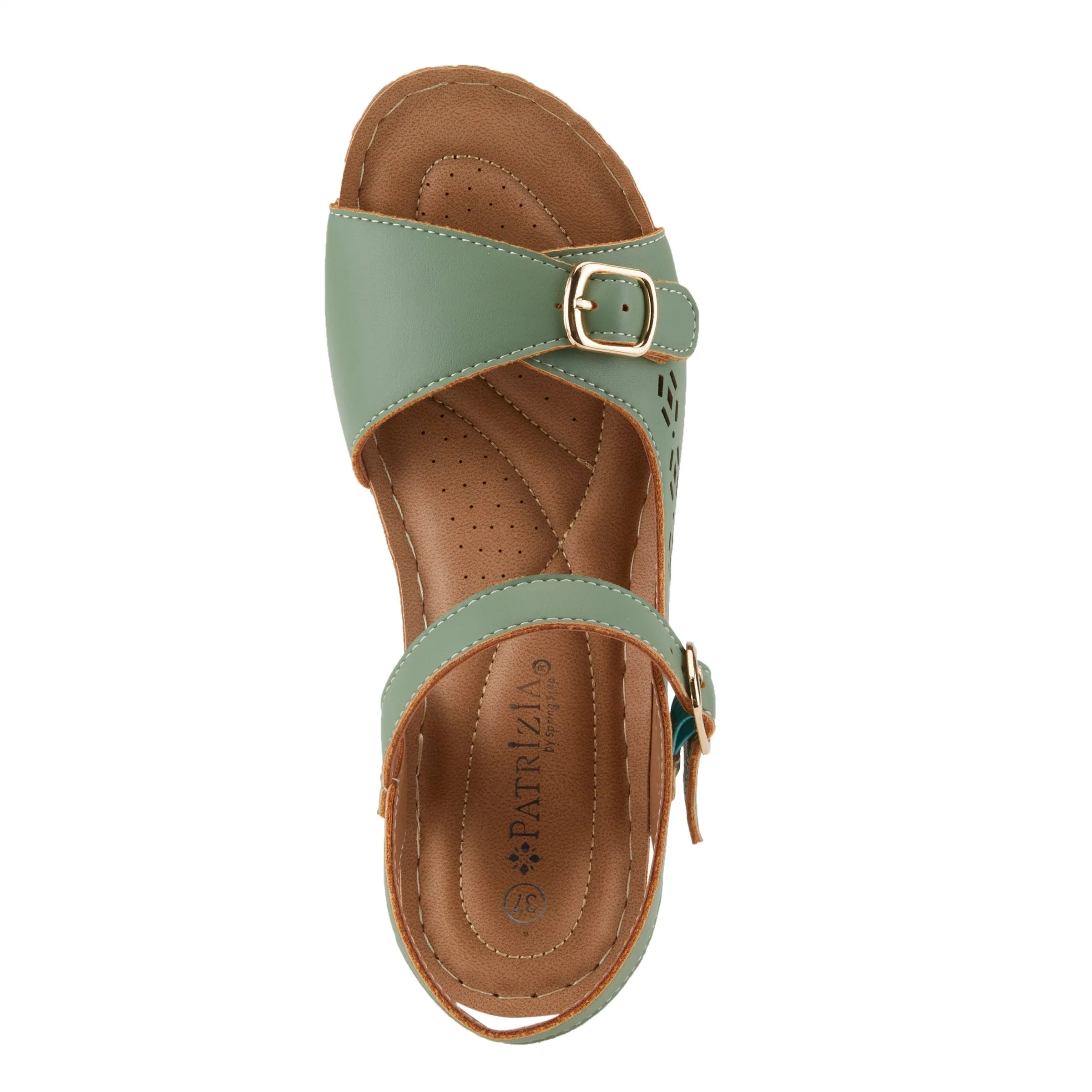 Spring Step Shoes  Patrizia Shantay Sandals Women's Vegan Leather Wedge