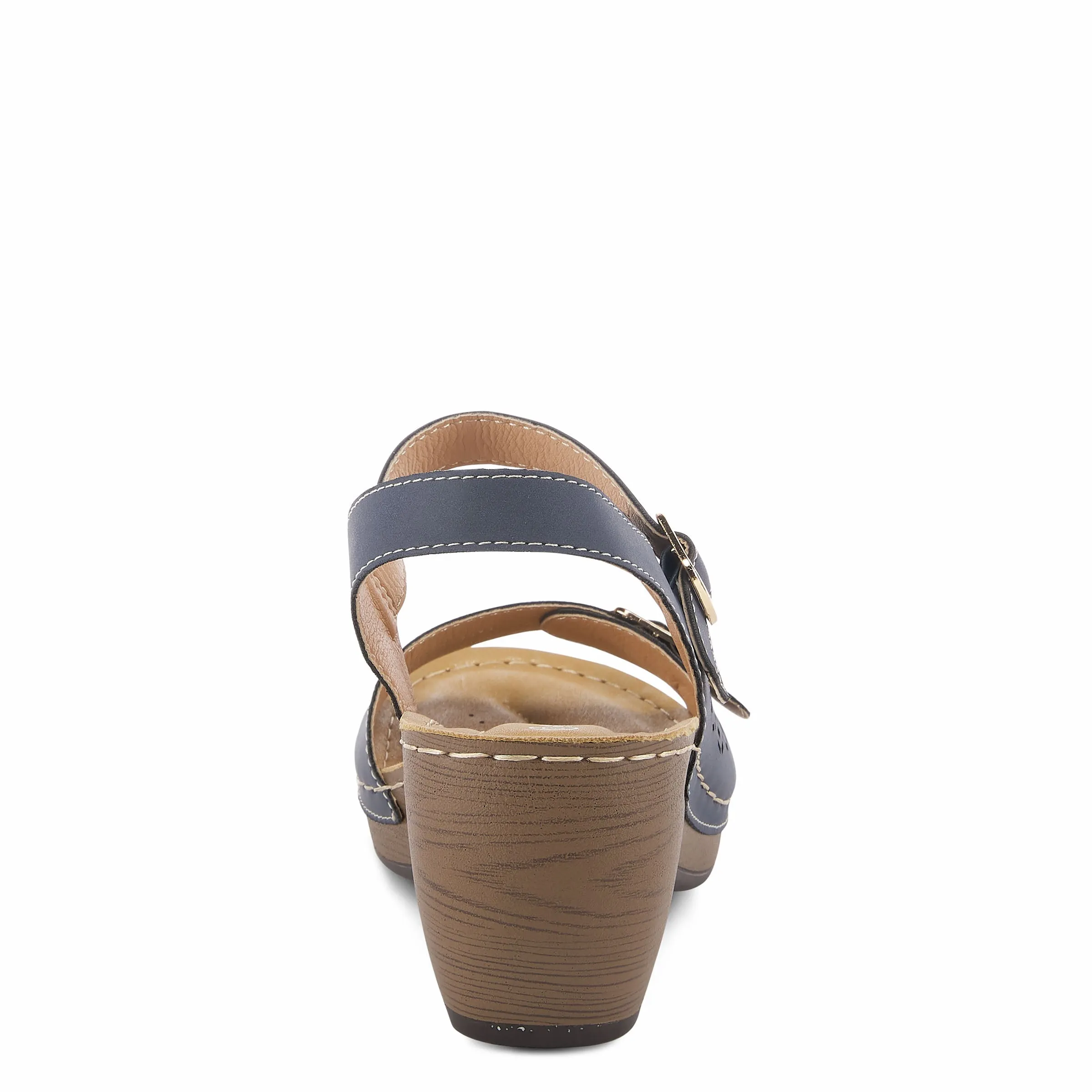 Spring Step Shoes  Patrizia Shantay Sandals Women's Vegan Leather Wedge