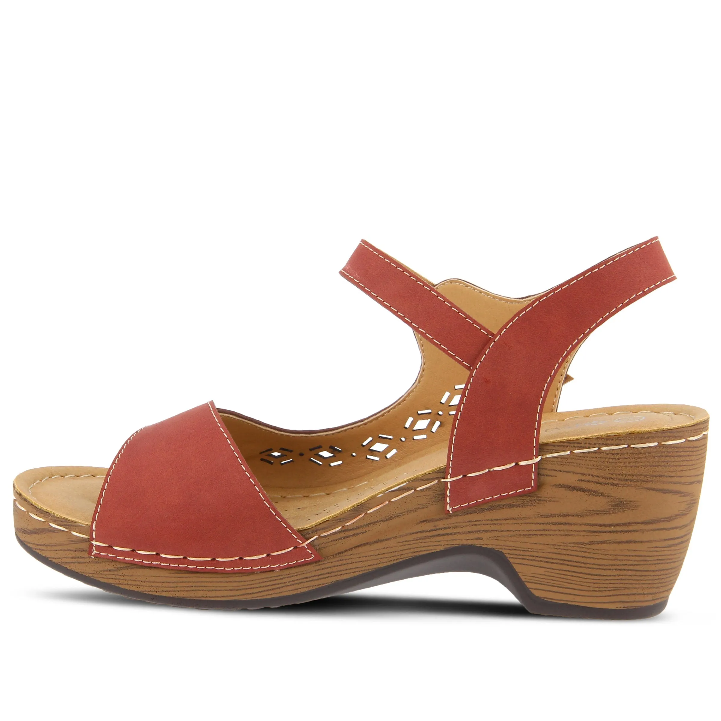 Spring Step Shoes  Patrizia Shantay Sandals Women's Vegan Leather Wedge