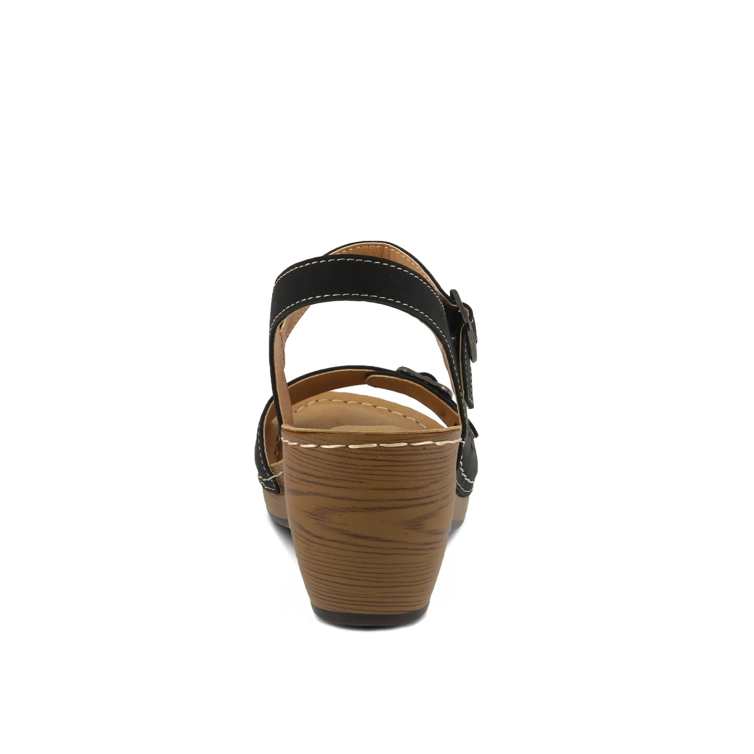 Spring Step Shoes  Patrizia Shantay Sandals Women's Vegan Leather Wedge
