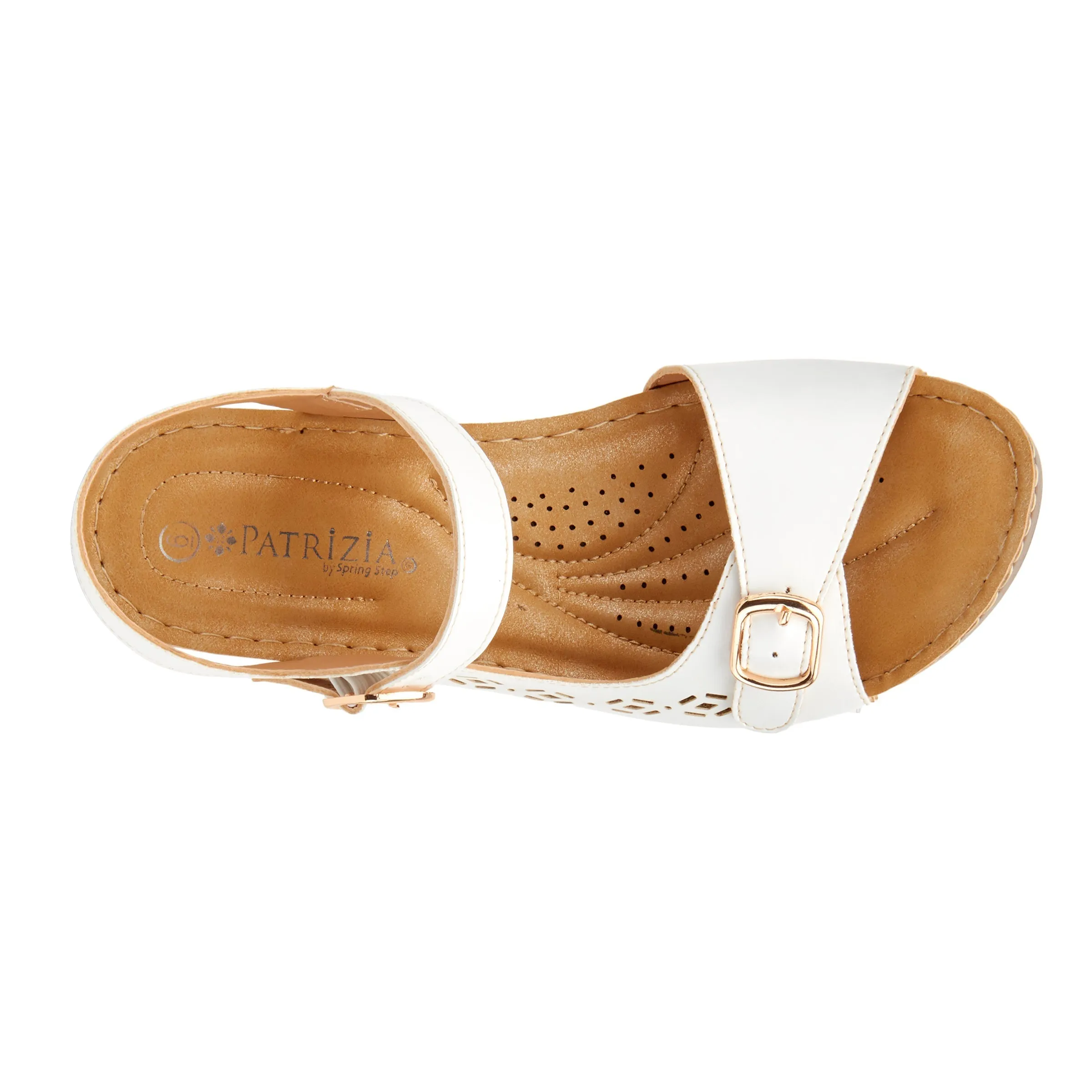 Spring Step Shoes  Patrizia Shantay Sandals Women's Vegan Leather Wedge