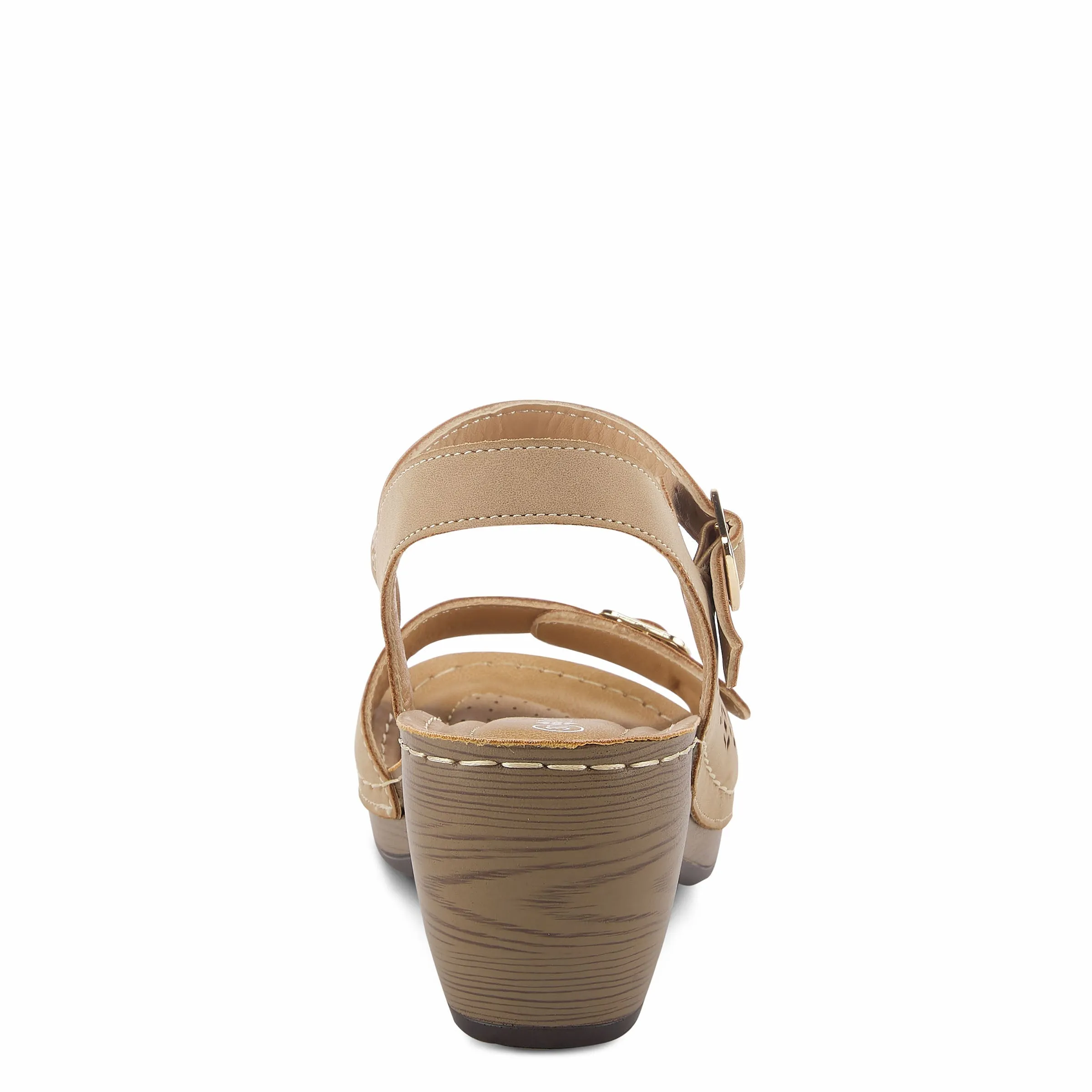 Spring Step Shoes  Patrizia Shantay Sandals Women's Vegan Leather Wedge
