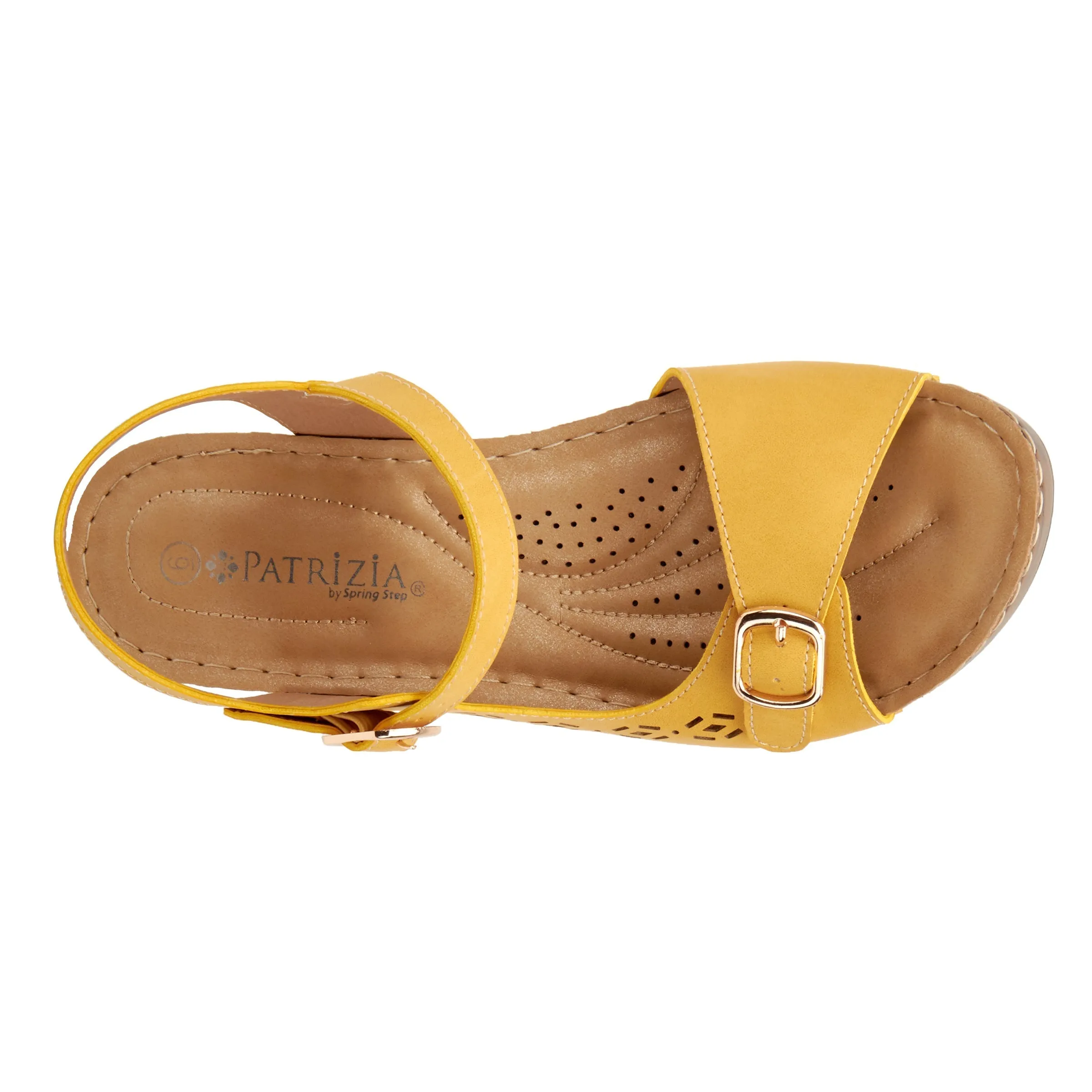 Spring Step Shoes  Patrizia Shantay Sandals Women's Vegan Leather Wedge