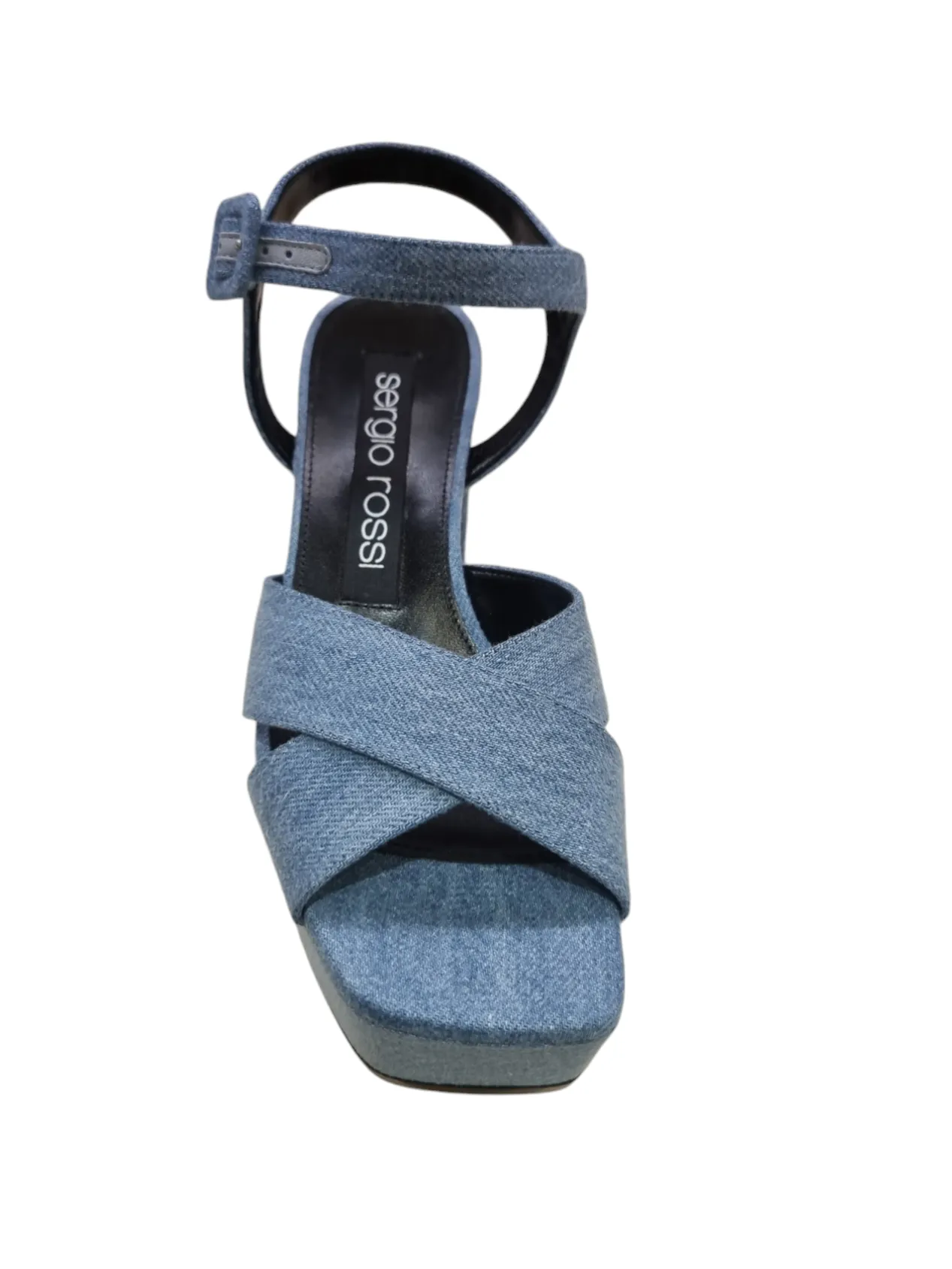 Sr Alicia Denim Platform Sandals