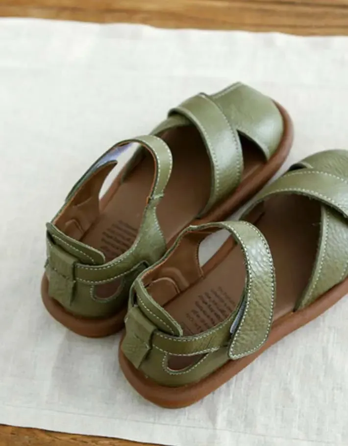 Summer Close Toe Flat Sandals