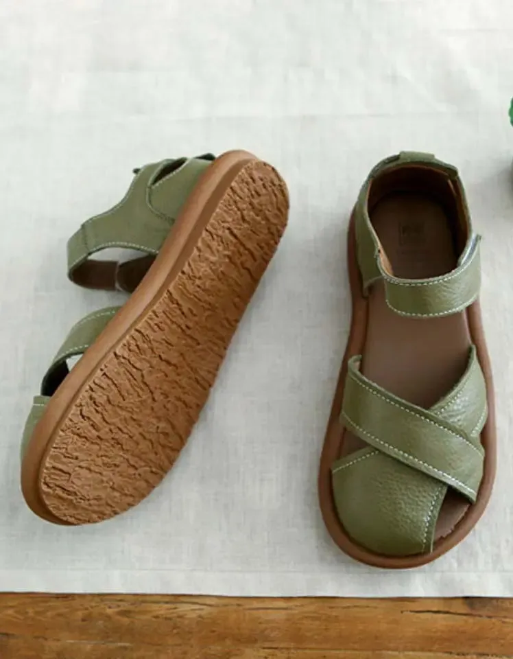 Summer Close Toe Flat Sandals