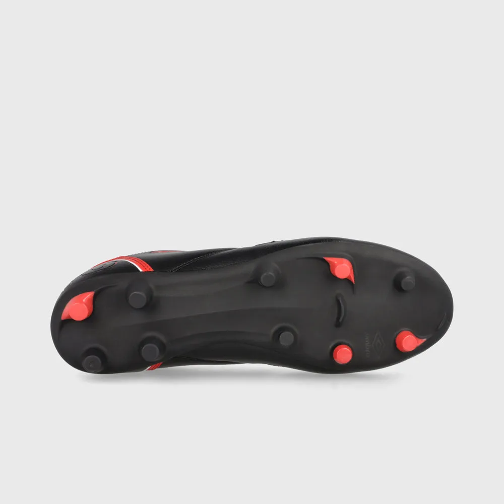 Umbro Mens Cntrl fg Football Black/red _ 182266 _ Black