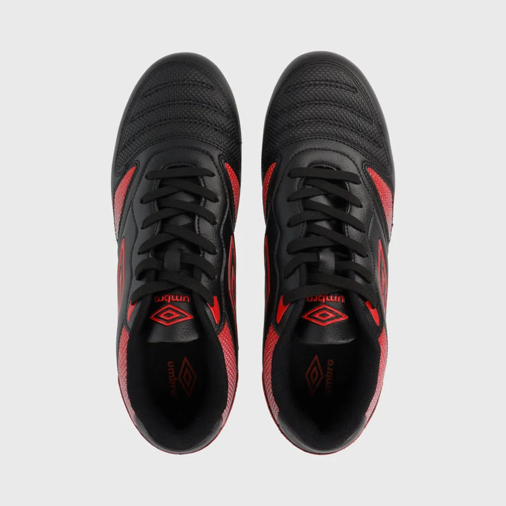 Umbro Mens Cntrl fg Football Black/red _ 182266 _ Black