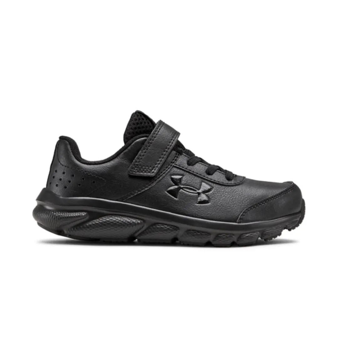 Under Armour UA Assert 8 Uniform Synthetic Running Shoes Kids - BLK
